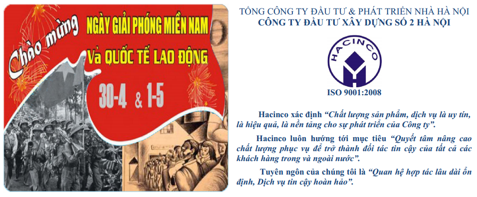 Chào mừng 30/4, 1/5